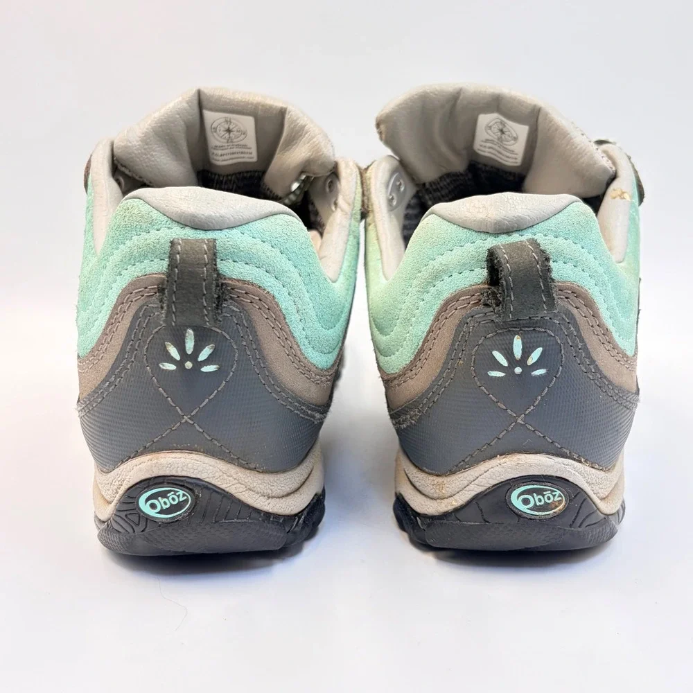 Oboz Sapphire Low B-Dry Hiking Shoes Women's‎ 9.5 Charcoal/Beach Glass